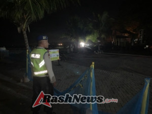 Malam Minggu Aman, Sat Polairud Perkuat Kemitraan di Pesisir Candidasa