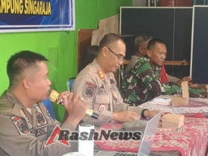 Semangat Kebersamaan Babinsa dan Linmas, Ciptakan Lingkungan Aman dan Tertib