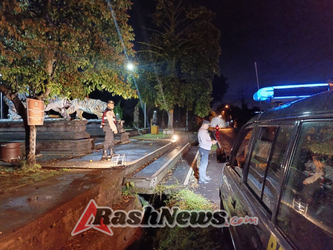 Wujudkan Keamanan Dini Hari, Samapta Polsek Abiansemal Laksanakan Patroli Subuh Di Jalur Sepi