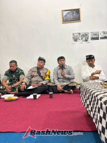 Polsek Rendang Melalui Bhabinkamtibmas Melaksanakan Rapat Koordinasi Guna Antisipasi Gangguan Kamtibmas