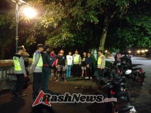 Patroli Skala Besar Polres Badung, Kawal Malam Akhir Pekan Tetap Aman
