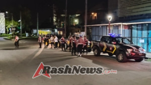 Polres Gianyar Gelar Patroli Skala Besar untuk Jaga Stabilitas Kamtibmas dan Cegah Balap Liar