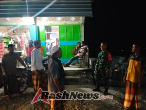 Sholat Isa Berjamaah Jadi Penutup Patroli Keamanan di Desa Doridungga