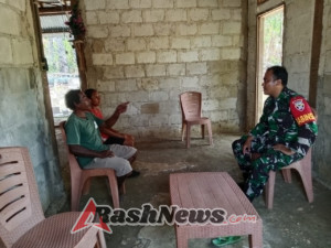 Wujud Kepedulian, Babinsa Batutua Ingatkan Warga Jaga Lingkungan dan Kesehatan