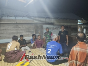 Desa Woro Sambut Bupati Bima, Babinsa Ajak Jaga Kebersihan dan Keamanan Lingkungan