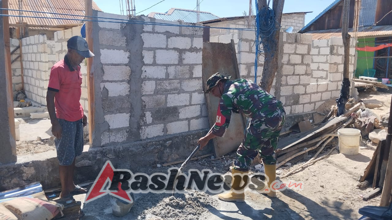 Sinergi Babinsa dan Warga Papela Ciptakan Lingkungan Aman dan Sejahtera