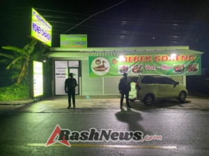 Polsek Baturiti Intensifkan Blue Light Patrol, Cegah Aksi Kriminal dan Jaga Situasi Malam Tetap Kondusif
