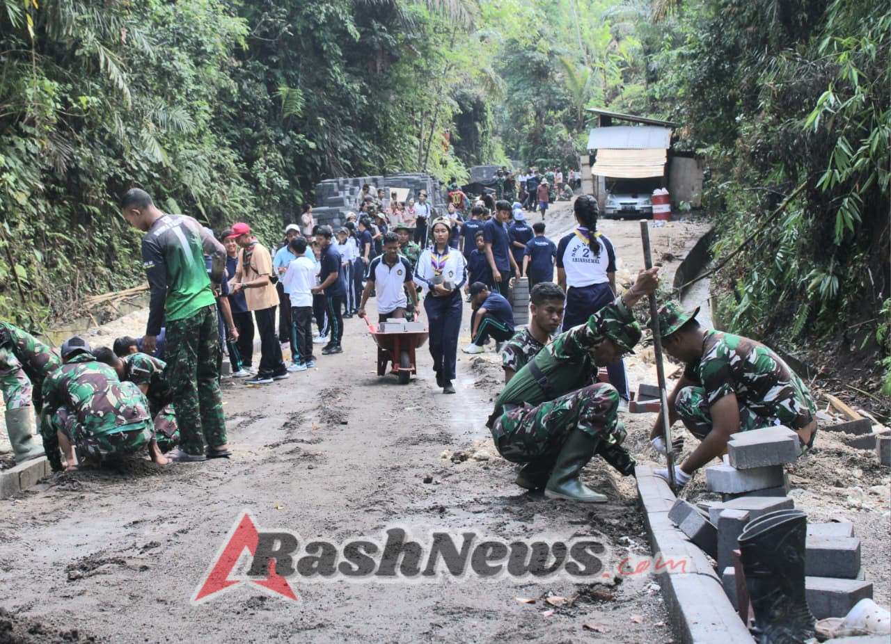 Sinergi TNI di TMMD Ke-126 Kodim 1611/Badung bersama Pemerintah Daerah, dan Masyarakat untuk Pembangunan Desa