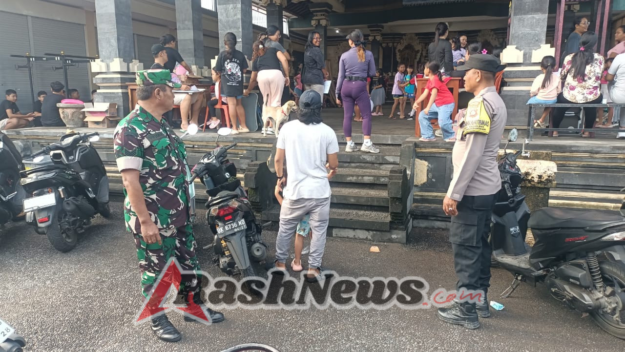 Dukung Kreatifitas Generasi Muda, Babinsa Takmung Atensi Lomba Mewarnai Dan Senam Aerobik HUT Ke 50 Yowana Setia Bhakti