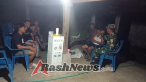 Koramil 1628-04/Poto Tano Terus Jaga Stabilitas Wilayah Lewat Patroli Rutin