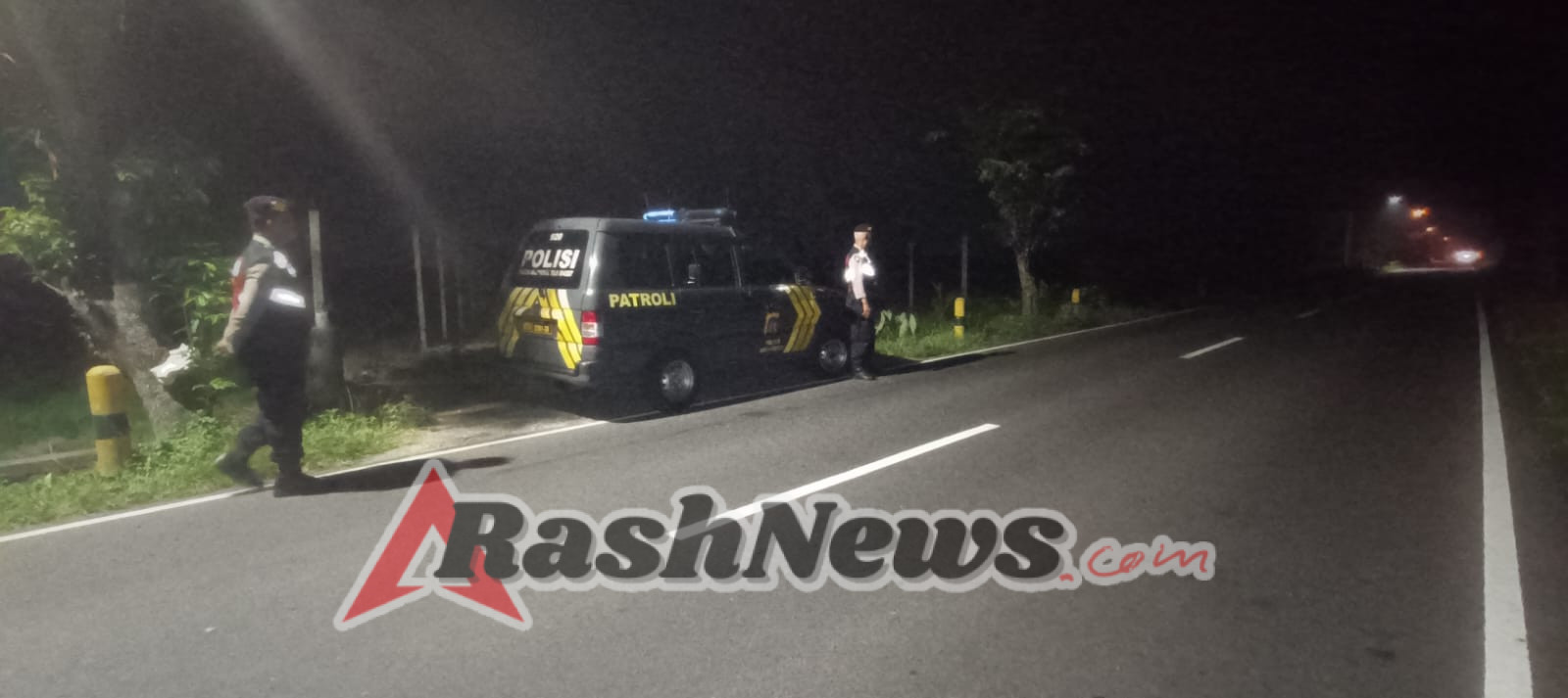 Patroli Subuh Polsek Abiansemal Hadirkan Rasa Aman Bagi Warga Di Jalur Sepi