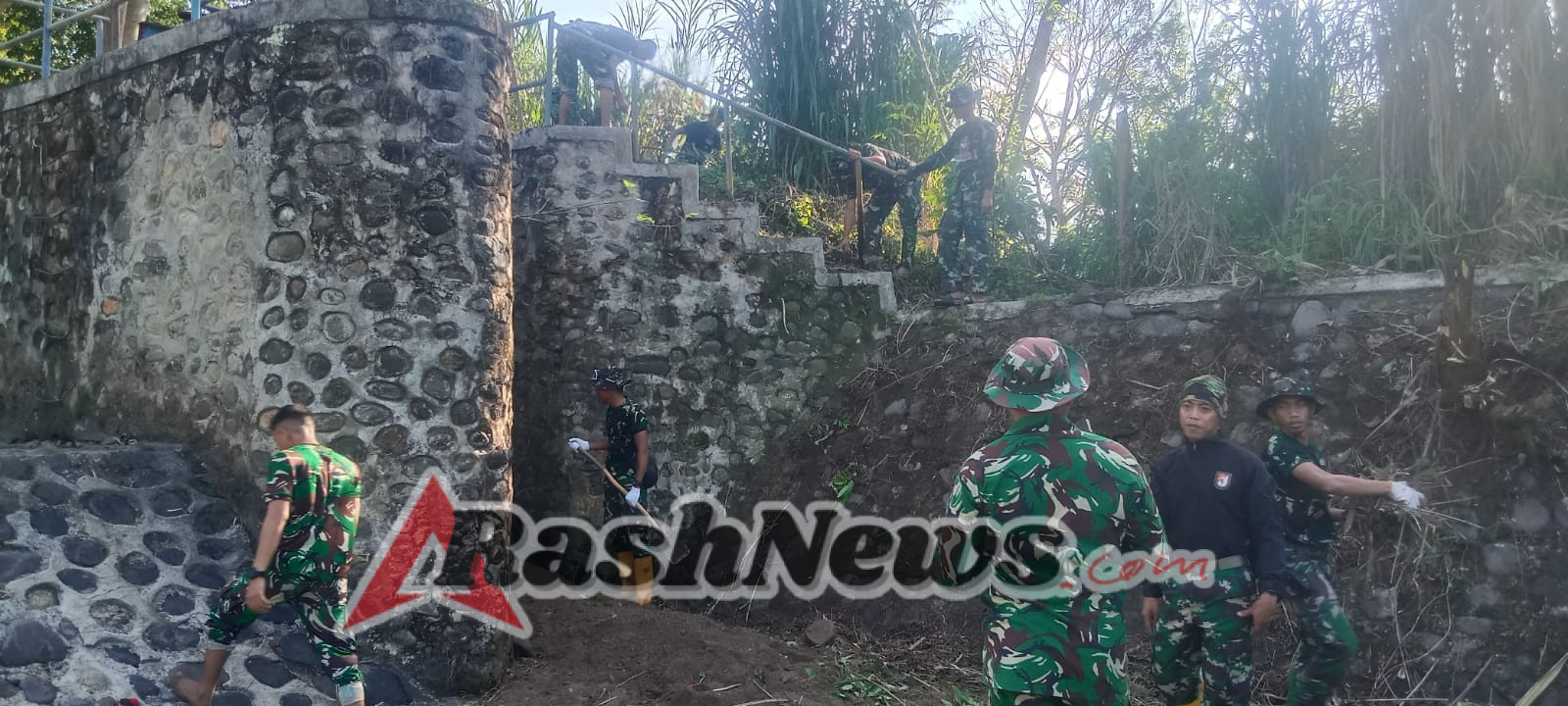 TMMD Ke-126 Kodim 1625/Ngada Prioritaskan Infrastruktur Air di Benteng Tawa, Rehabilitasi Bendungan Dimulai