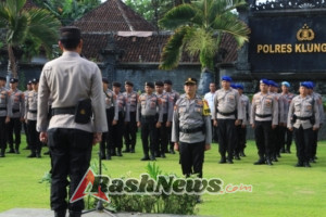 Wakapolres Klungkung Tekankan Syukur, Kesehatan, dan Energi Positif di Lingkungan Kerja.