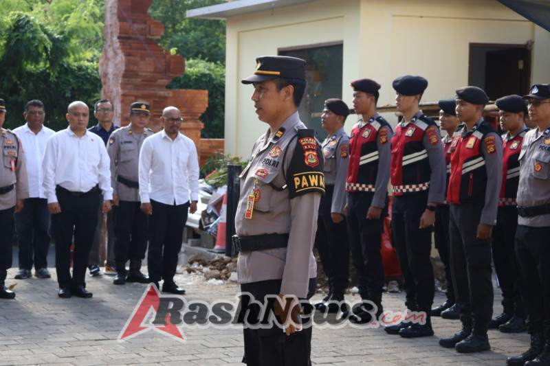 Wakapolres Bandara Ngurah Rai Pimpin Apel Pagi, Tekankan Kesiapsiagaan dan Profesionalisme Personel
