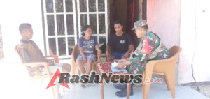 Lewat Komsos, Babinsa Batutua Bangun Kepedulian Warga terhadap Ketertiban dan Kesehatan Lingkungan