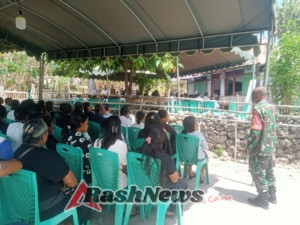 Babinsa Koramil Baa Tunjukkan Empati di Tengah Duka Warga Mokdale
