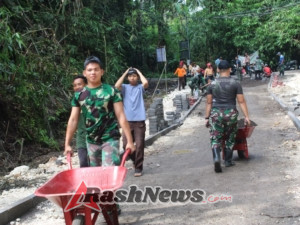 TMMD Ke-126 Kodim 1611/Badung Sinergi TNI, Pemerintah Daerah, dan Masyarakat untuk Pembangunan Desa