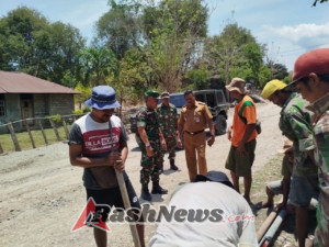 Silaturahmi Danramil Naikliu Wujudkan Kedekatan TNI Dengan Masyarakat