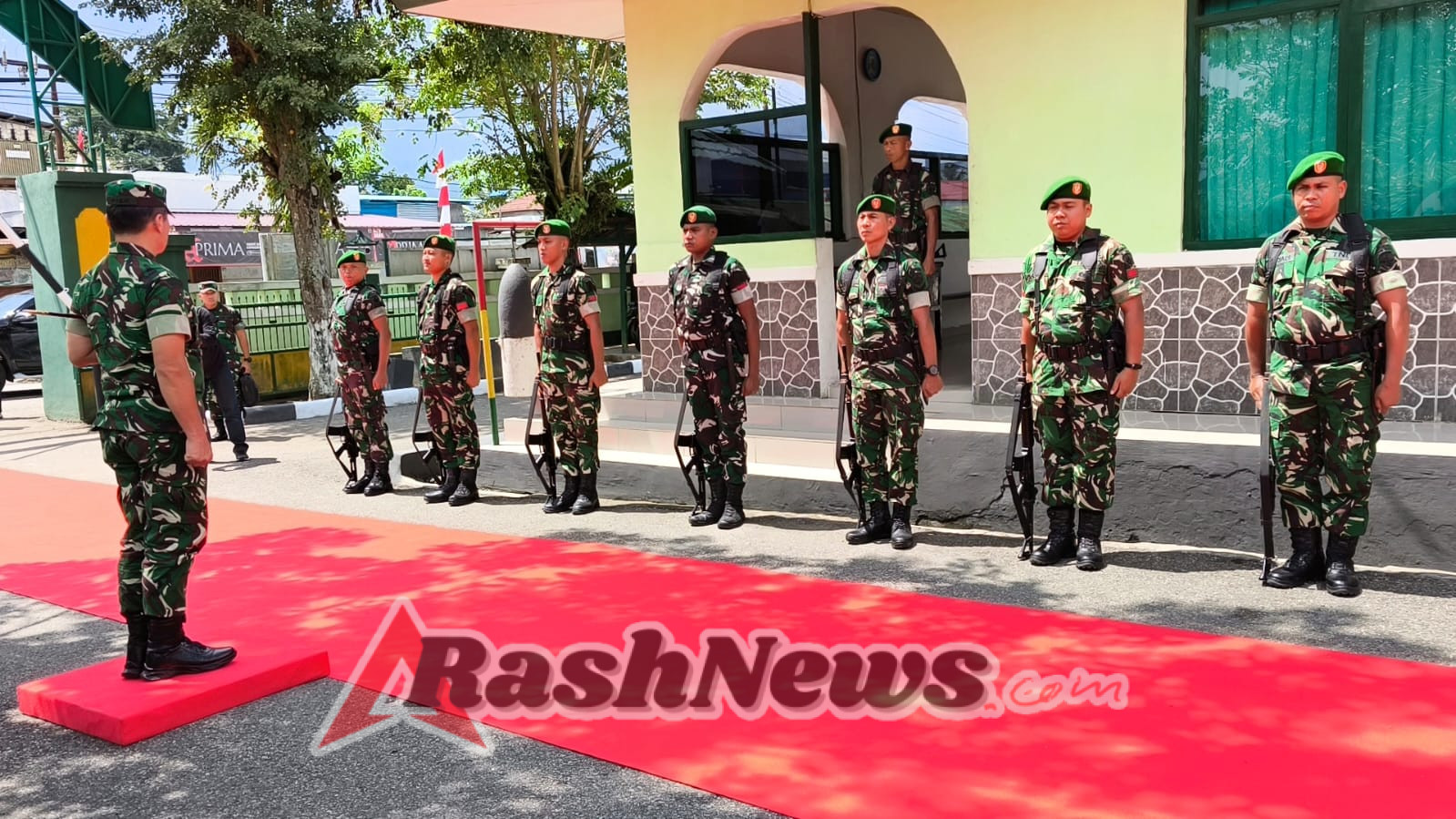 Pangdam IX/Udayana Mayjen TNI Piek Budyakto Kunjungan Kerja Di Kodim 1613/Sumba Barat