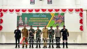 PANGDAM IX/UDAYANA SILATURAHMI DENGAN FORKOPIMDA SUMBA TENGAH DAN TINJAU RENCANA PEMBANGUNAN YONIF TERITORIAL