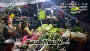 Polres Tabanan Gelar Blue Light Patrol Gabungan, Cegah Gangguan Kamtibmas di Tempat Keramaian