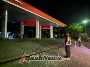 Polsek Selemadeg barat Gelar Patroli Malam Menjelang Dini Hari