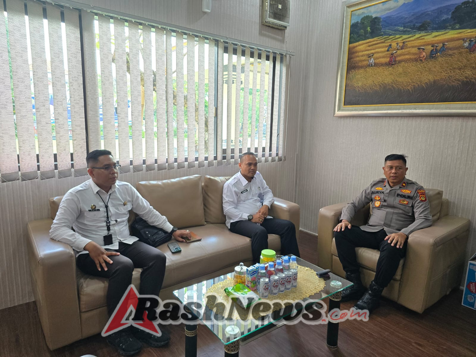 Waka Polres Tabanan Terima Audiensi Kepala Balai Pemasyarakatan Kelas I Denpasar, Perkuat Sinergi Antar Aparat Penegak Hukum