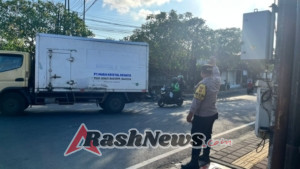 Polsek Abiansemal Maksimalkan Pelayanan Publik Lewat Pengaturan Lalin Sore