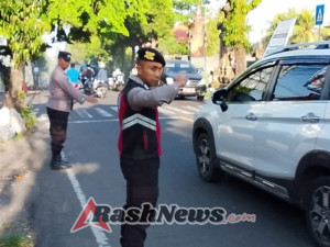 Personel Polsek Blahbatuh Laksanakan PH Pagi dalam Rangka Commander Wish Kapolda Bali