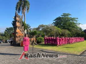 Bhayangkari Daerah Bali Gelar Ziarah Rombongan di TMP Pancaka Tirta Tabanan Peringati HKGB ke-73