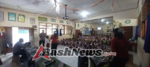 Polisi Sahabat Sekolah, Binmas Polsek Blahbatuh Sosialisasi di SDN 2 Bedulu