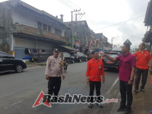 Pengamanan Sosialisasi Pengelolaan Sampah oleh Ketua Tim Penggerak PKK Prov. Bali di Desa Pupuan