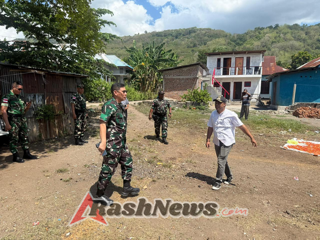 TNI dan Pemerintah Desa Bersinergi Wujudkan Koperasi Merah Putih