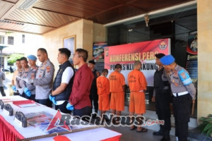 Sat Reskrim Polres Klungkung Ungkap Kasus Peretasan Akun Media Sosial.