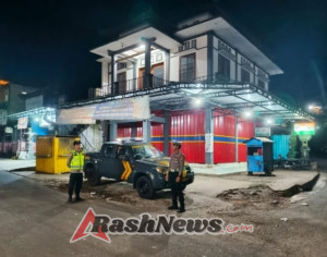 Polsek Pupuan Laksanakan Patroli Malam Demi Wujudkan Harkamtibmas di Wilayah Hukum Pupuan