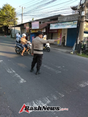 Sat Reskrim Rutin Pengaturan Lalu Lintas, Jamin Keselamatan dan Kelancaran