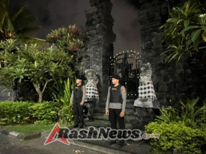 Polres Bandara Ngurah Rai Pastikan Stabilitas Keamanan Lewat Patroli Malam Terpadu