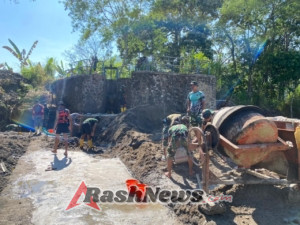Progres Pekerjaan TMMD Kodim 1625/Ngada Terus Meningkat, Bendungan Panondiwal Jadi Prioritas
