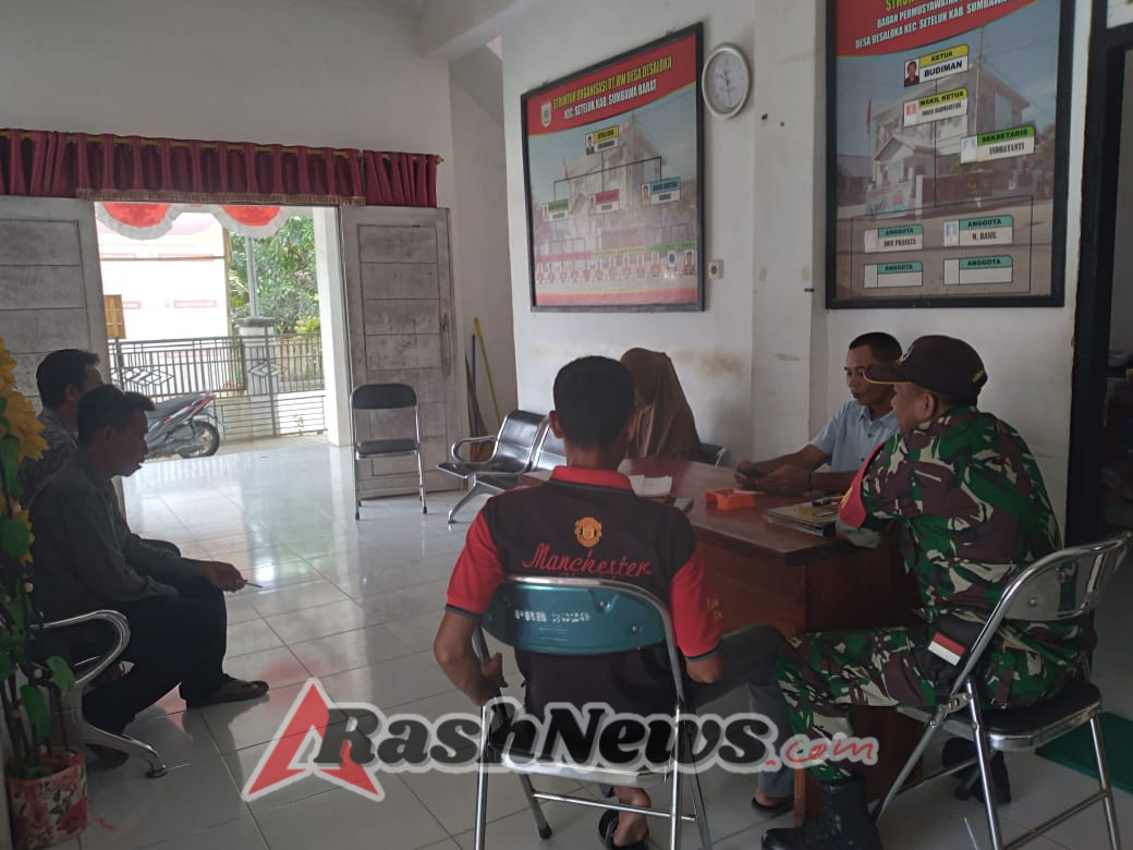 Babinsa Koramil 1628-03/Seteluk Dorong Kesadaran Warga Tentang Gizi dan Kebersihan