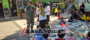 Dukung Generasi Sehat, Babinsa Koramil 1628-03/Seteluk Hadiri Program MBG di TK Negeri 4