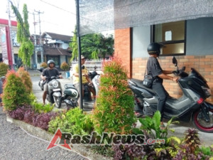 Pelayanan Samsat Drive Thru Polres Karangasem