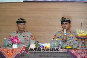 Kapolres Klungkung Launching Program Siskamling “Tung-Tung Kamtibmas” di Desa Selisihan