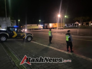 Polsek Selemadeg barat Gelar Patroli Malam Menjelang Dini Hari
