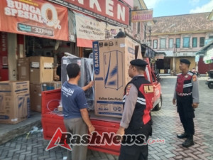 Patroli Sat Samapta Polres Gianyar Sambangi Komplek Pertokoan Emas Cegah Tindak Pidana C3