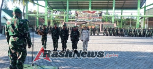 ‎Semangat Nasionalisme Warnai Upacara 17-an di Kodim 1615/Lombok Timur ‎