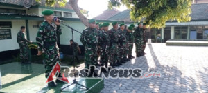 ‎Dandim 1615/Lotim Apresiasi Dedikasi Lettu Inf Burhan Selama Bertugas