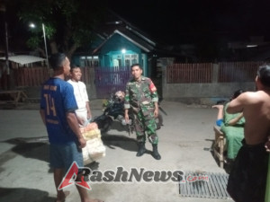 Ronda Malam di Desa Sanolo dan Sekitarnya Berjalan Aman, Babinsa Ajak Warga Awasi Anak-anak