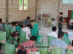 K-SIGN Rote Ndao Siap Dukung Produksi Garam Nasional, Babinsa Kawal Jalannya Rapat Konsultasi