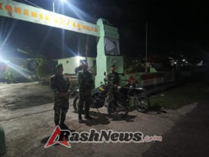 Serda Made Suteja Pimpin Patroli, TNI Jaga Ketenangan dan Keamanan di Kecamatan Lembor