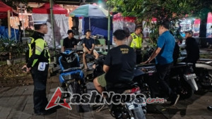 Polres Tabanan Gelar Turjawali dan Pemeriksaan Kendaraan Bermotor, Pastikan Keamanan dan Ketertiban Malam Hari